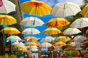mauritius umbrellas