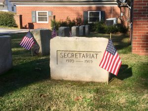 Secretariat grave