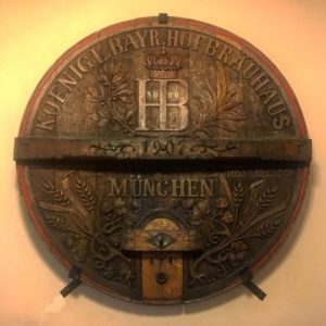 Hofbrauhaus barrel