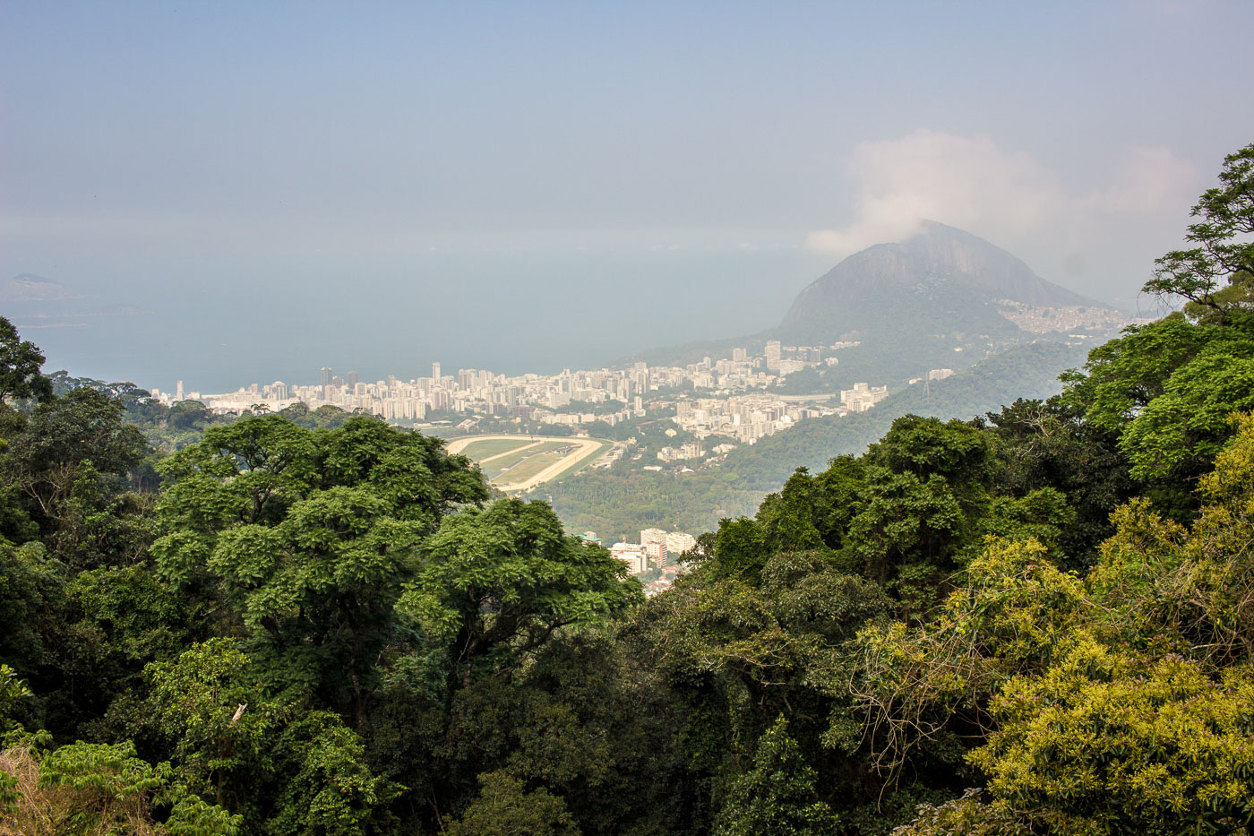 View of Rio from Christ Redeemer