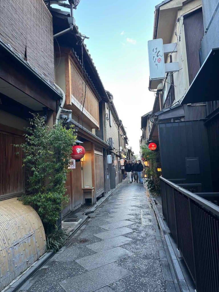 Pontocho Alley street